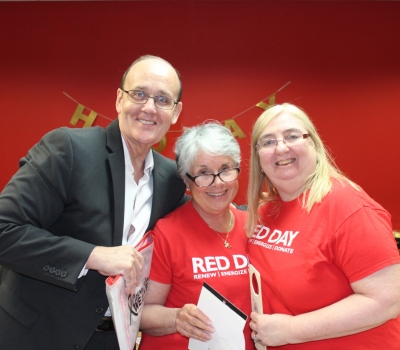 Cancer Comfort Kit  fill with Keller Williams