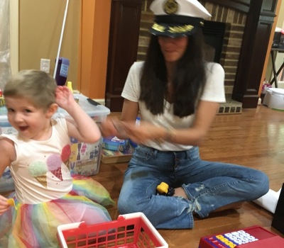 In-Home Program pretend play